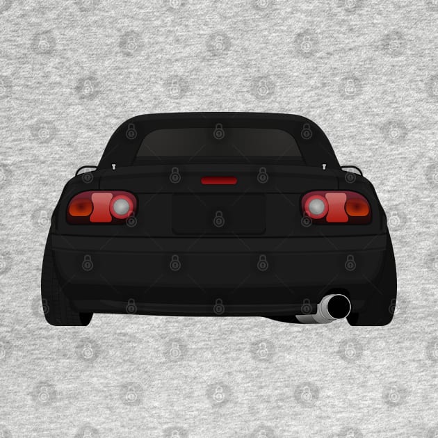 Miata rear Black by VENZ0LIC